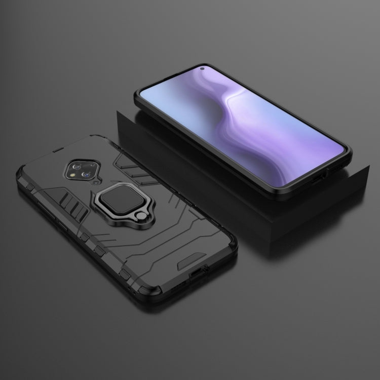 For Vivo S5 Shockproof PC + TPU Protective Case with Magnetic Ring Holder