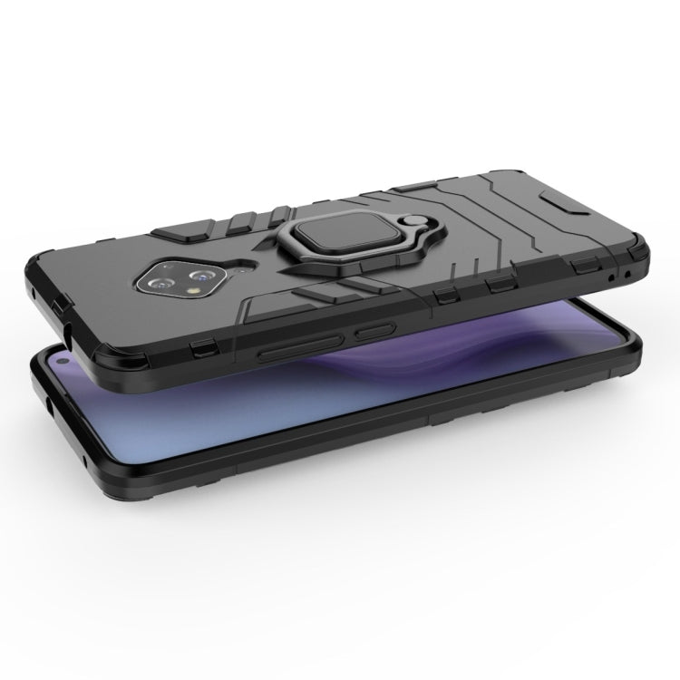 For Vivo S5 Shockproof PC + TPU Protective Case with Magnetic Ring Holder