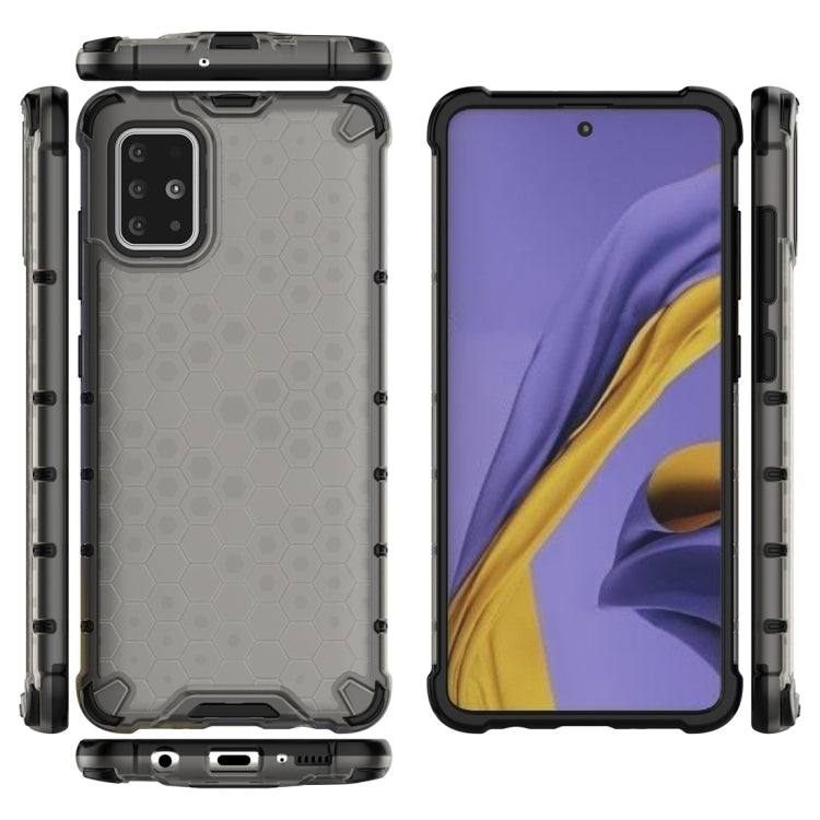 For Galaxy A51 Shockproof Honeycomb PC + TPU Protective Case