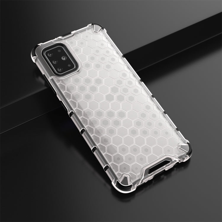 For Galaxy A51 Shockproof Honeycomb PC + TPU Protective Case