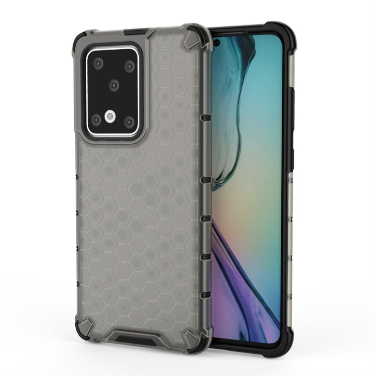 For Galaxy S20 Ultra Shockproof Honeycomb PC + TPU Protective Case