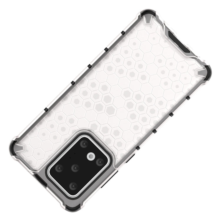 For Galaxy S20 Ultra Shockproof Honeycomb PC + TPU Protective Case