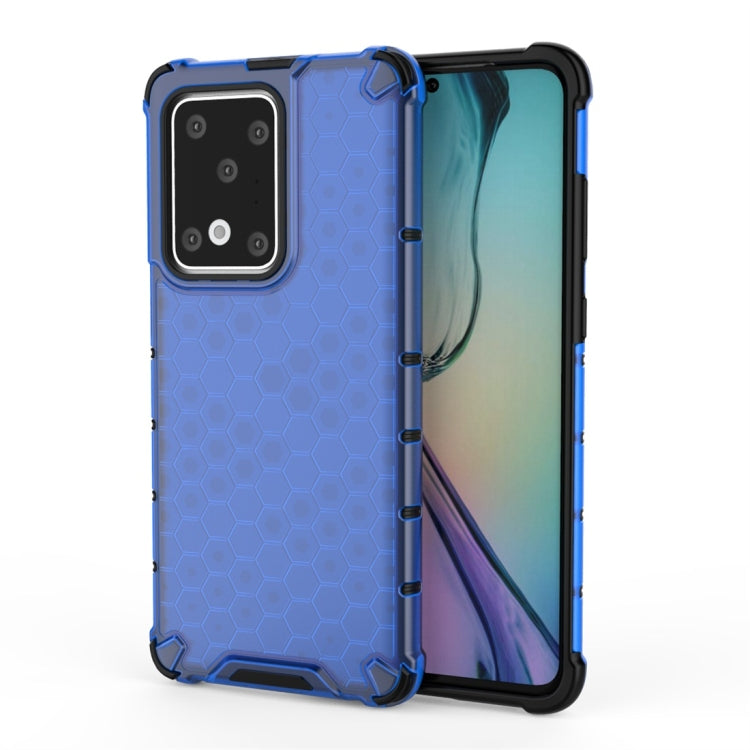 For Galaxy S20 Ultra Shockproof Honeycomb PC + TPU Protective Case