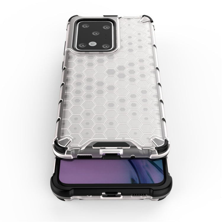 For Galaxy S20 Ultra Shockproof Honeycomb PC + TPU Protective Case