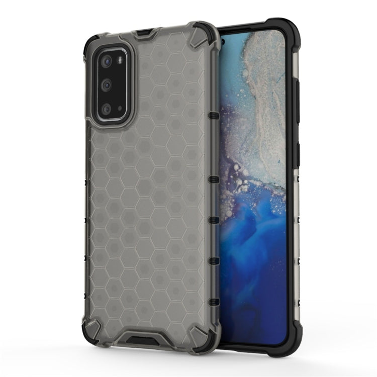 For Galaxy S20 Shockproof Honeycomb PC + TPU Protective Case