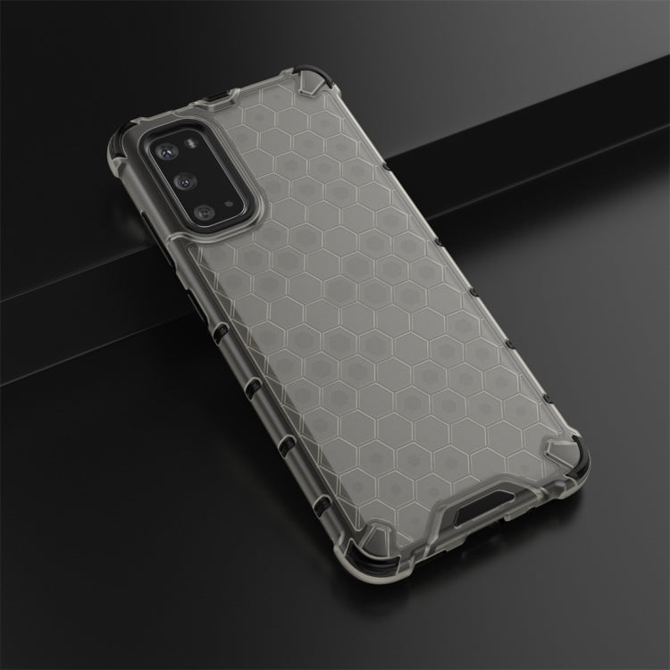 For Galaxy S20 Shockproof Honeycomb PC + TPU Protective Case