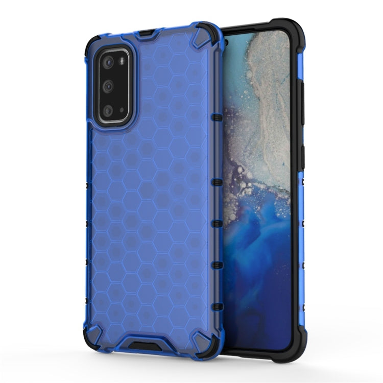 For Galaxy S20 Shockproof Honeycomb PC + TPU Protective Case