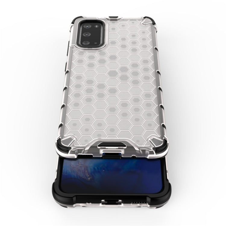 For Galaxy S20 Shockproof Honeycomb PC + TPU Protective Case
