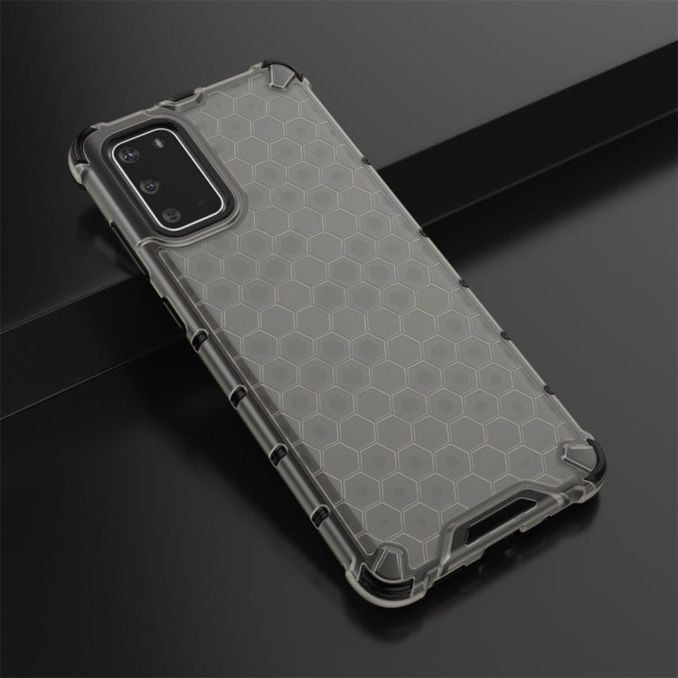 For Galaxy S20+ Shockproof Honeycomb PC + TPU Protective Case