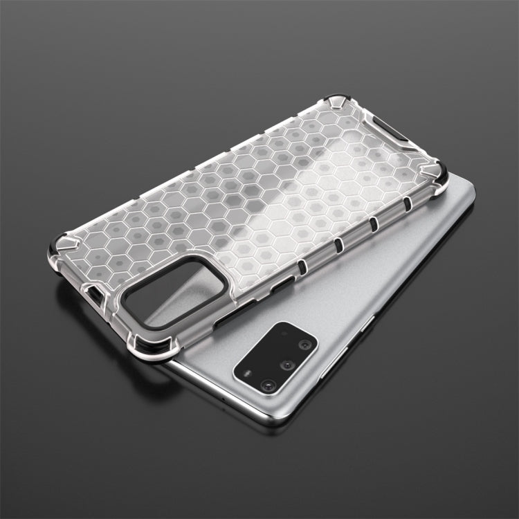 For Galaxy S20+ Shockproof Honeycomb PC + TPU Protective Case