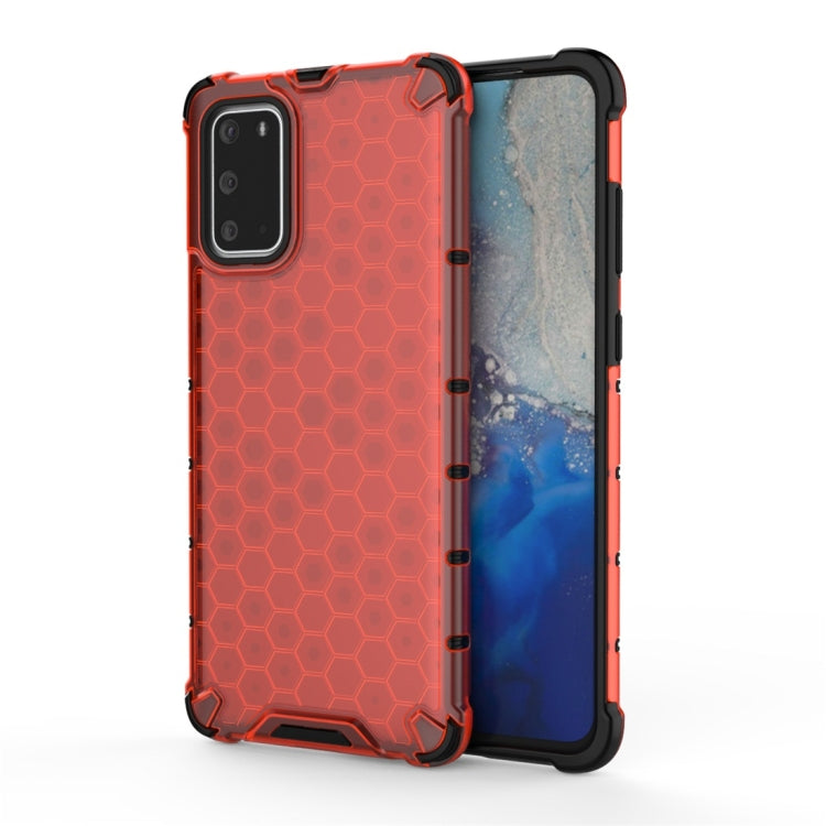For Galaxy S20+ Shockproof Honeycomb PC + TPU Protective Case