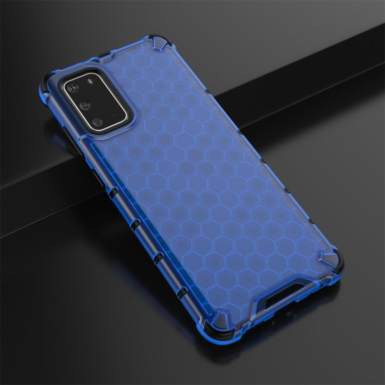 For Galaxy S20+ Shockproof Honeycomb PC + TPU Protective Case