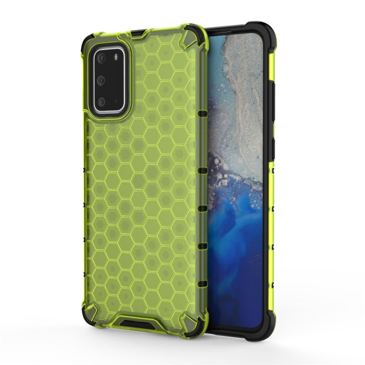 For Galaxy S20+ Shockproof Honeycomb PC + TPU Protective Case