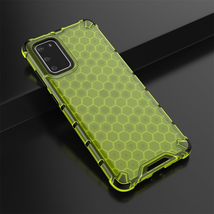 For Galaxy S20+ Shockproof Honeycomb PC + TPU Protective Case