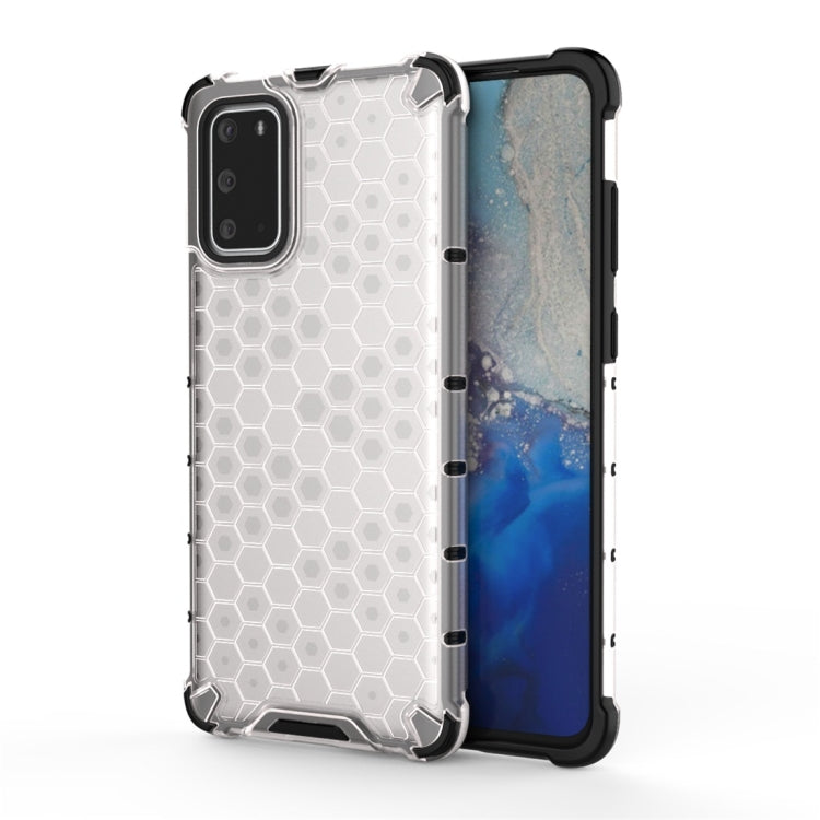 For Galaxy S20+ Shockproof Honeycomb PC + TPU Protective Case