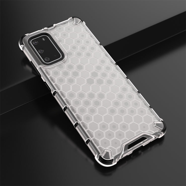 For Galaxy S20+ Shockproof Honeycomb PC + TPU Protective Case