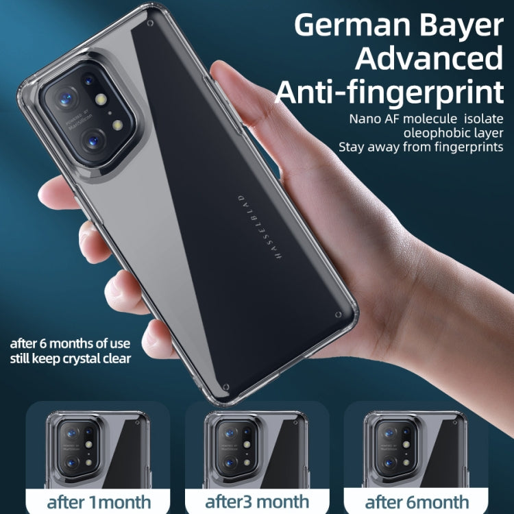 For OPPO Find X5 Pro Crystal PC + TPU Phone Case