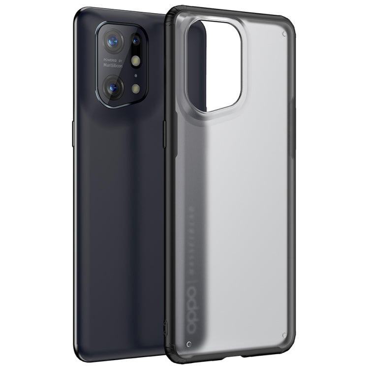 For OPPO Find X5 Pro Armor PC + TPU Shockproof Phone Case