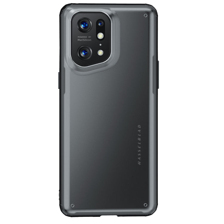 For OPPO Find X5 Pro Armor PC + TPU Shockproof Phone Case