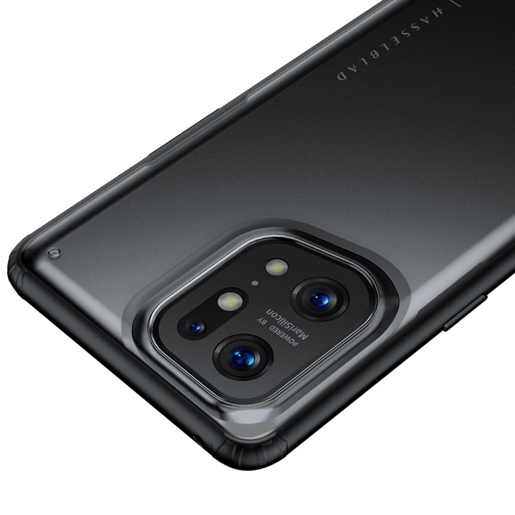 For OPPO Find X5 Armor PC + TPU Shockproof Phone Case(Translucent)