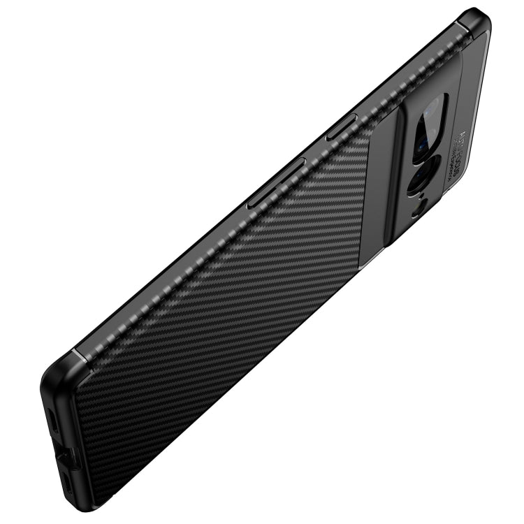 For Google Pixel 7 Pro Carbon Fiber Texture Shockproof TPU Phone Case