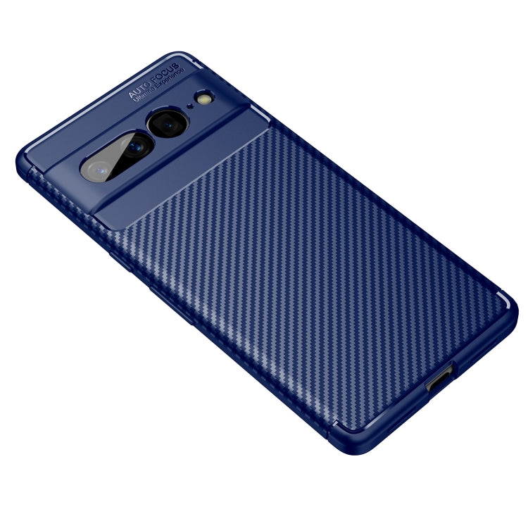 For Google Pixel 7 Pro Carbon Fiber Texture Shockproof TPU Phone Case