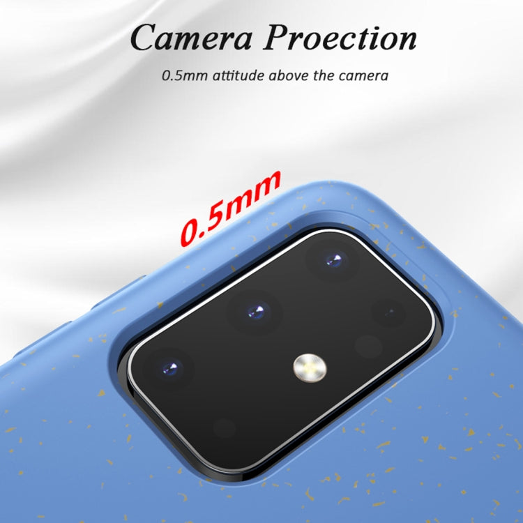 For Galaxy S20+ Matted Texture Wheat Straw Protective Case