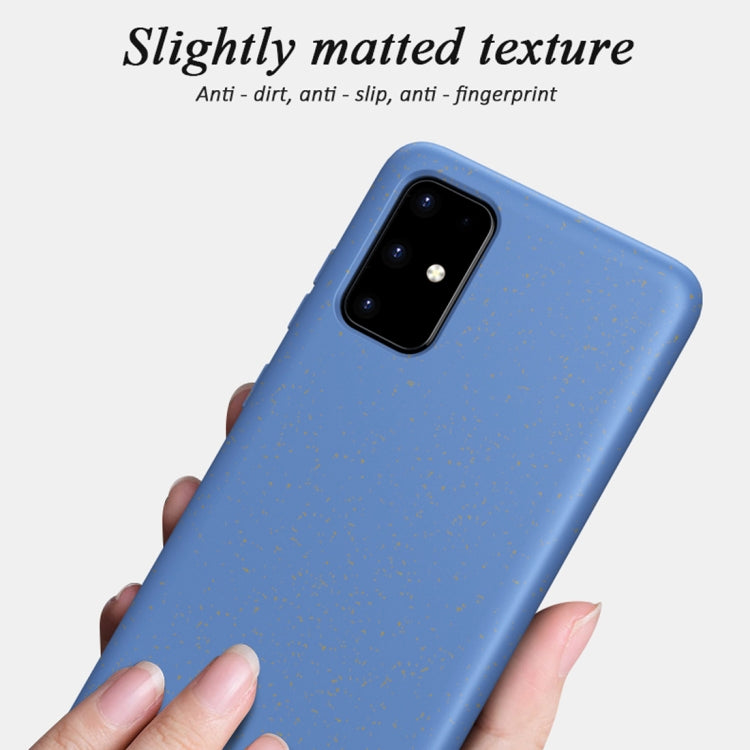 For Galaxy S20+ Matted Texture Wheat Straw Protective Case