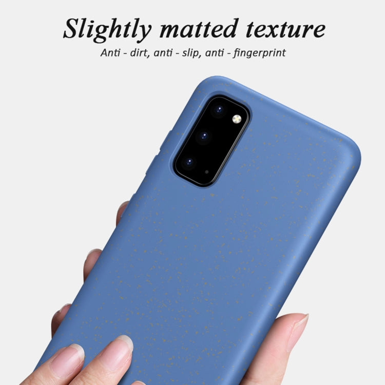 For Galaxy S20 Matted Texture Wheat Straw Protective Case