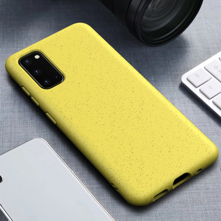 For Galaxy S20 Matted Texture Wheat Straw Protective Case