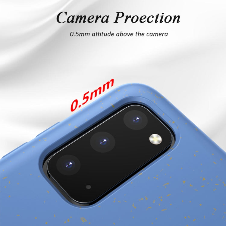 For Galaxy S20 Matted Texture Wheat Straw Protective Case