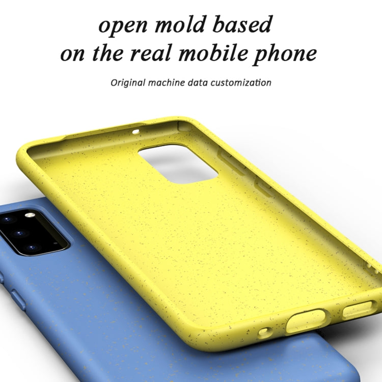 For Galaxy S20 Matted Texture Wheat Straw Protective Case