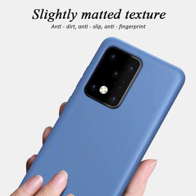 For Galaxy S20 Ultra Matted Texture Wheat Straw Protective Case