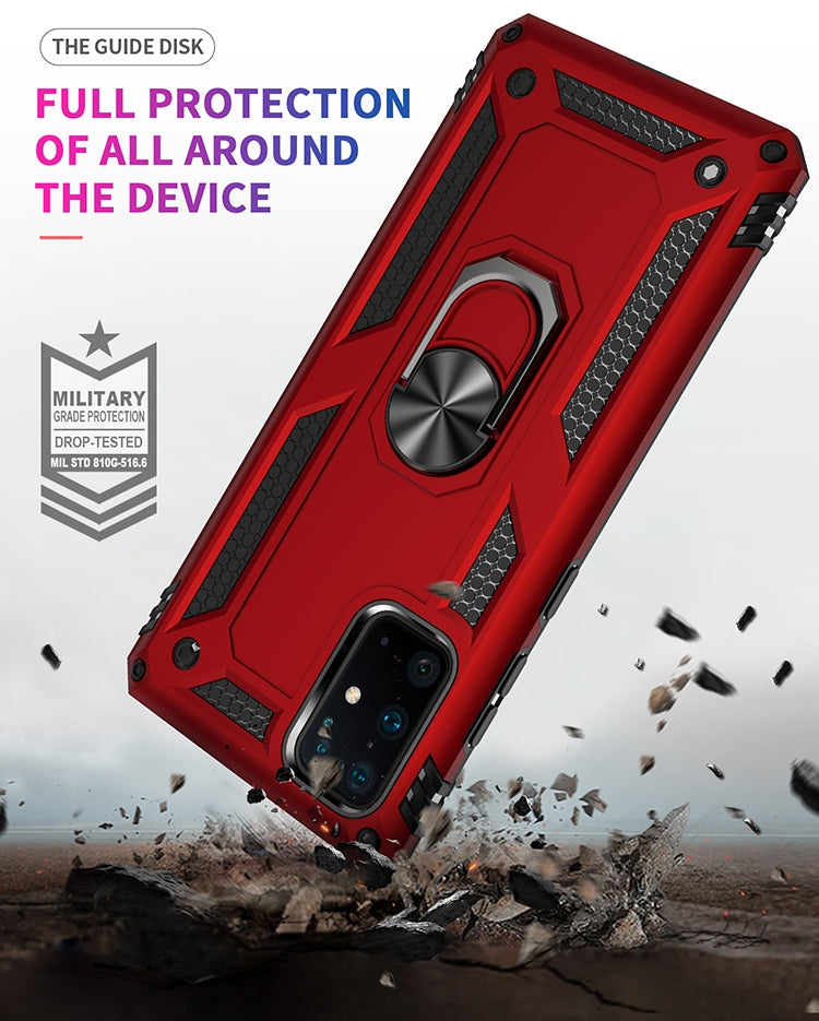 For Galaxy S20+ Shockproof TPU + PC Protective Case with 360 Degree Rotating Holder