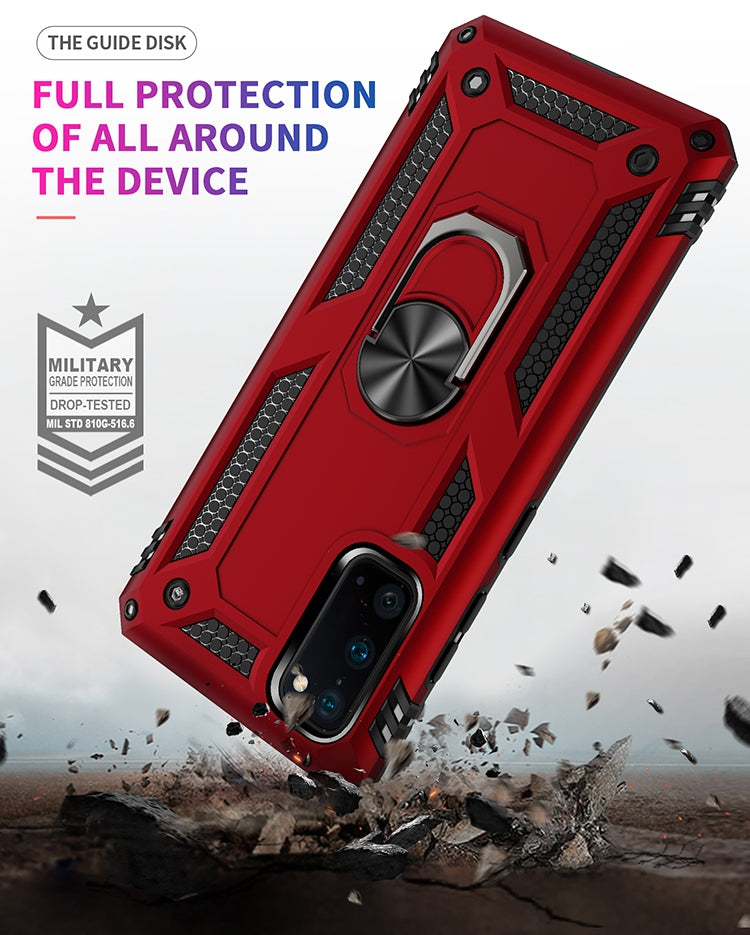 For Galaxy S20 Shockproof TPU + PC Protective Case with 360 Degree Rotating Holder