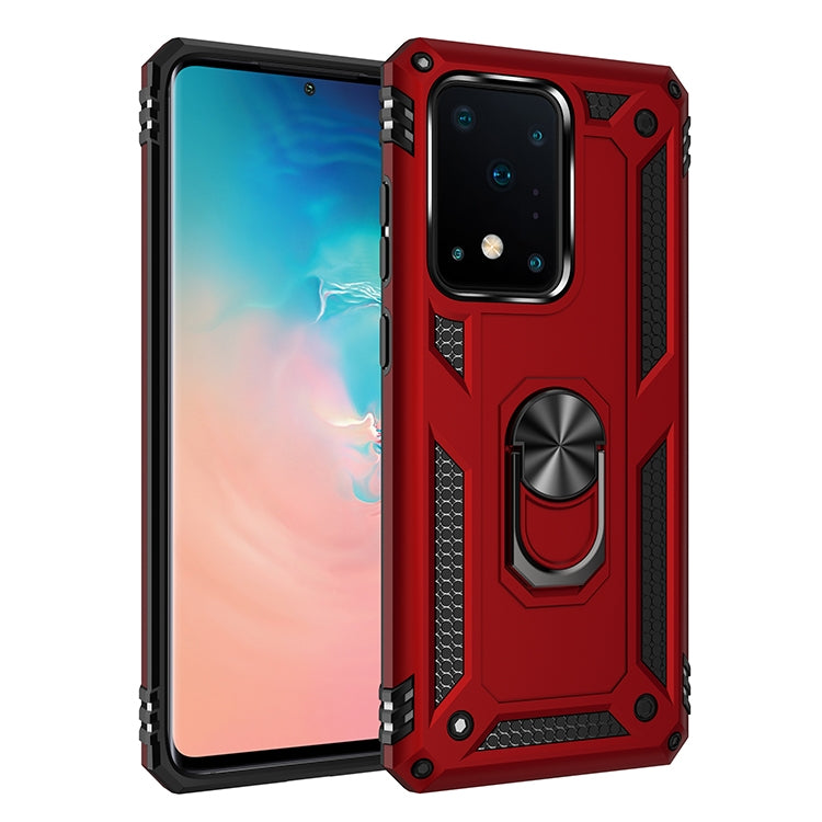 For Galaxy S20 Ultra Shockproof TPU + PC Protective Case with 360 Degree Rotating Holder