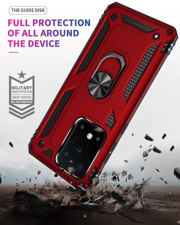 For Galaxy S20 Ultra Shockproof TPU + PC Protective Case with 360 Degree Rotating Holder