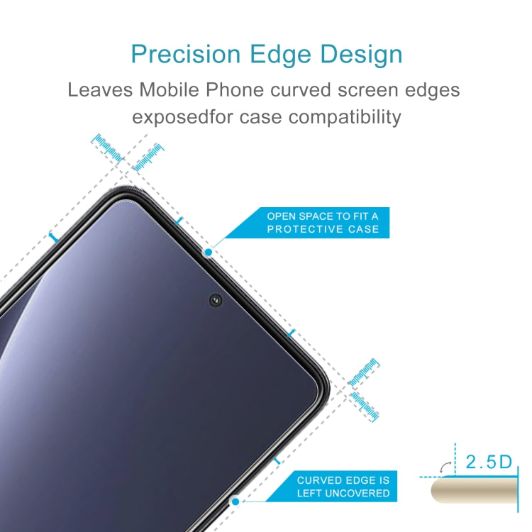 0.26mm 9H 2.5D Tempered Glass Film For Xiaomi Redmi K50/K50 Pro/K50 Gaming/Redmi K60/K60 Ultra
