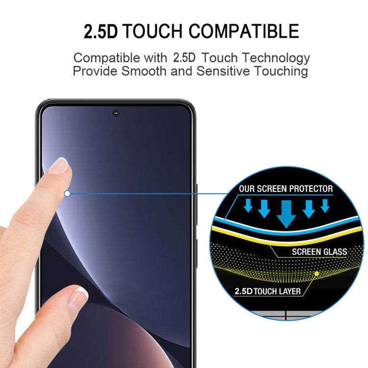 25 PCS Full Glue Screen Tempered Glass Film For Xiaomi Redmi K50/K50 Pro/K50 Gaming/Redmi K60/K60 Ultra