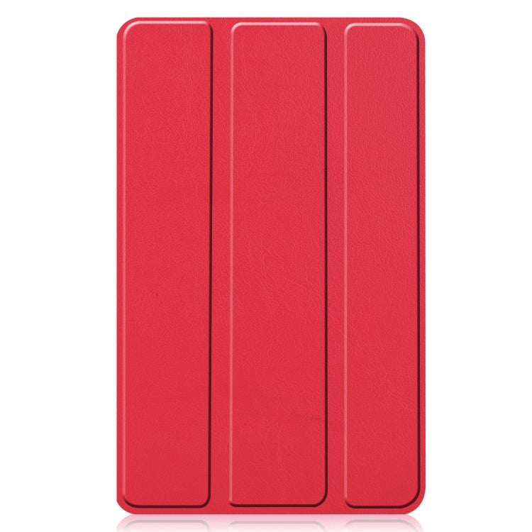 For Lenovo Tab M7 Custer Texture Horizontal Flip PU Leather Case with Three-folding Holder