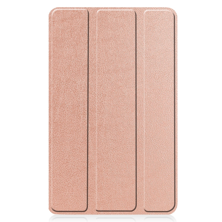 For Lenovo Tab M7 Custer Texture Horizontal Flip PU Leather Case with Three-folding Holder