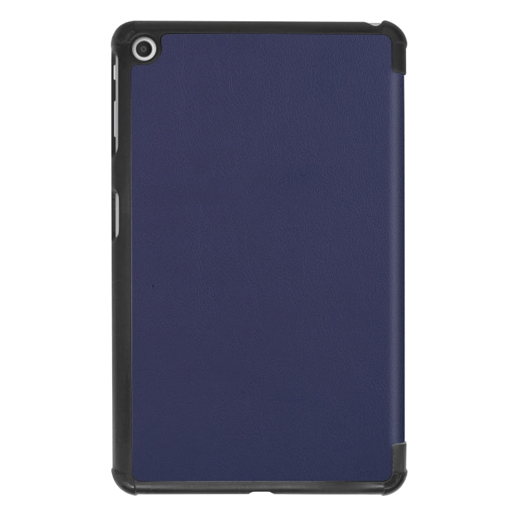 For LG G Pad 5 10.1 Custer Texture Horizontal Flip PU Leather Case with Three-folding Holder