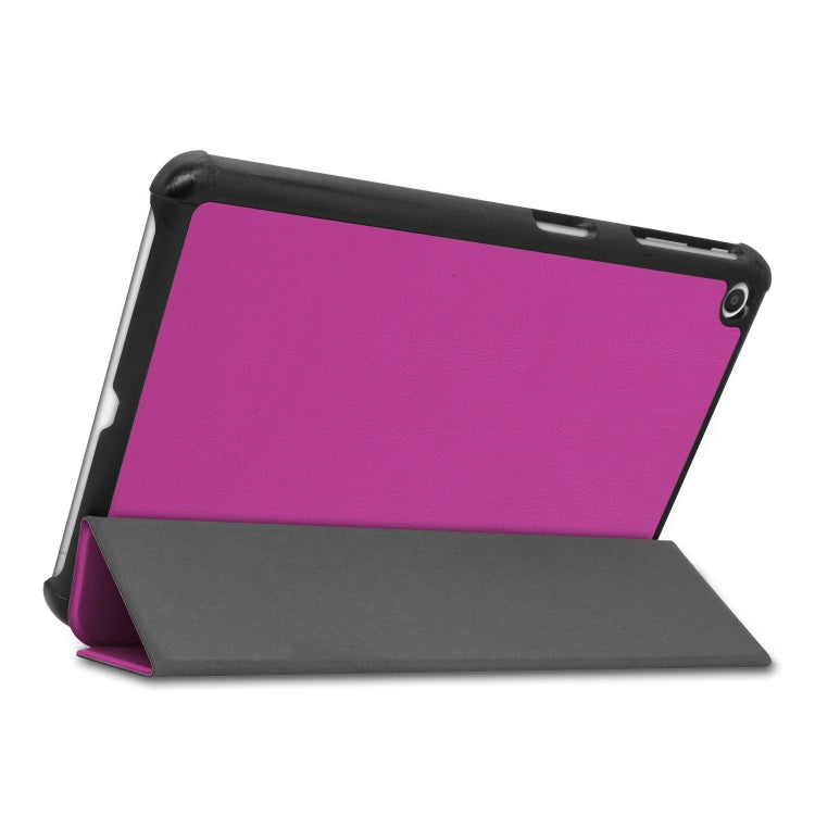 For LG G Pad 5 10.1 Custer Texture Horizontal Flip PU Leather Case with Three-folding Holder