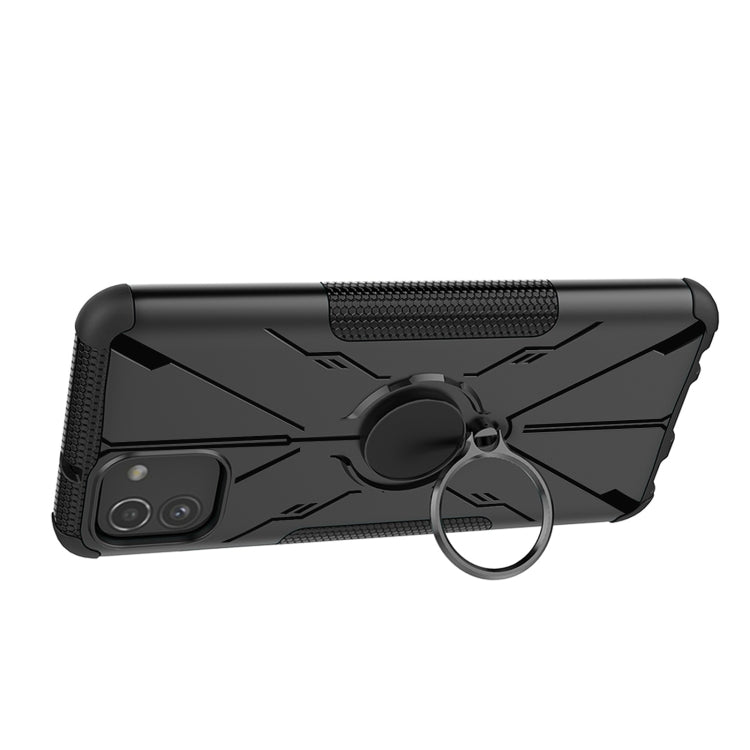 For Samsung Galaxy A03 166mm EU Version Armor Bear Shockproof PC + TPU Phone Case