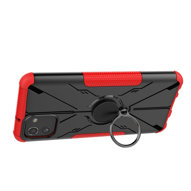 For Samsung Galaxy A03 166mm EU Version Armor Bear Shockproof PC + TPU Phone Case