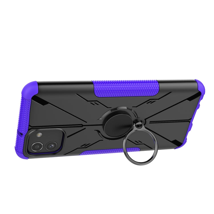 For Samsung Galaxy A03 166mm EU Version Armor Bear Shockproof PC + TPU Phone Case
