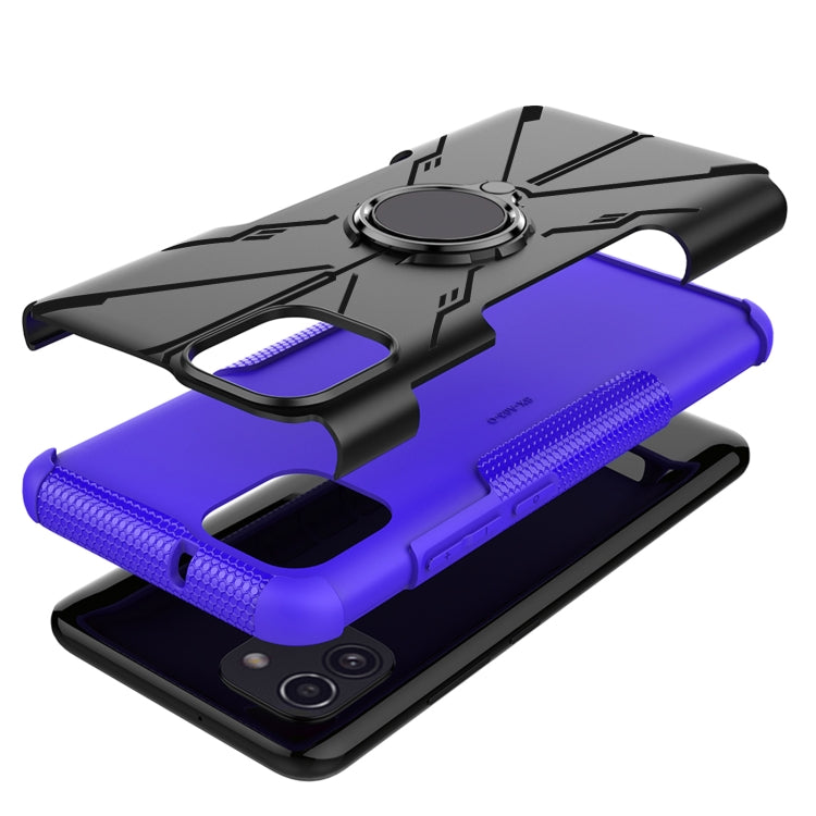 For Samsung Galaxy A03 166mm EU Version Armor Bear Shockproof PC + TPU Phone Case