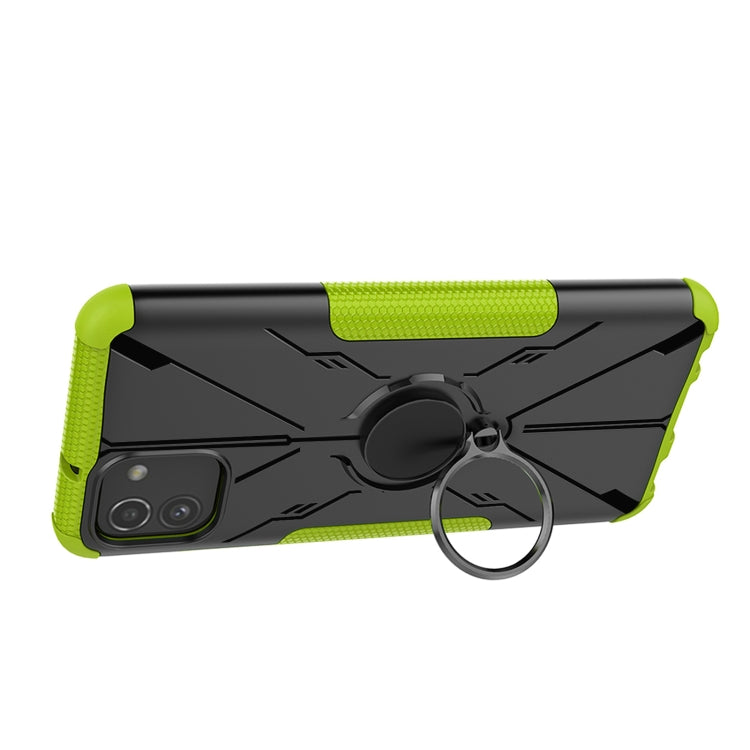 For Samsung Galaxy A03 166mm EU Version Armor Bear Shockproof PC + TPU Phone Case