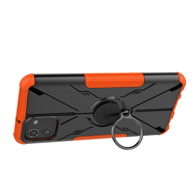 For Samsung Galaxy A03 166mm EU Version Armor Bear Shockproof PC + TPU Phone Case