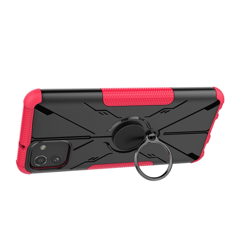 For Samsung Galaxy A03 166mm EU Version Armor Bear Shockproof PC + TPU Phone Case